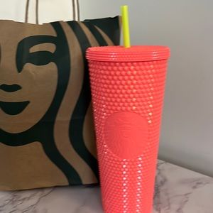 ⭐️ Starbucks Dragonfruit Studded Tumbler Limited Edition from 2022 Venti NEW